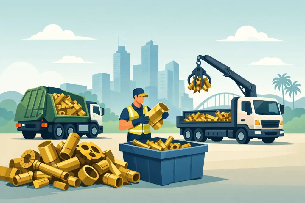 Brass Scrap Collection Melbourne Made Easy