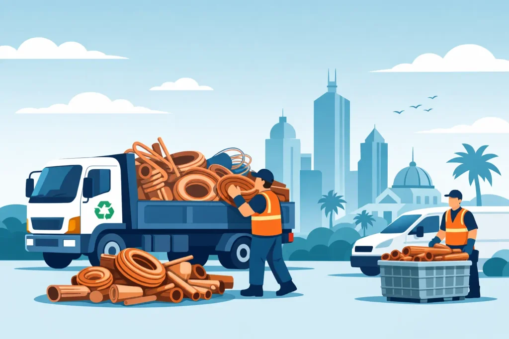 Free Copper Collection Service in Melbourne