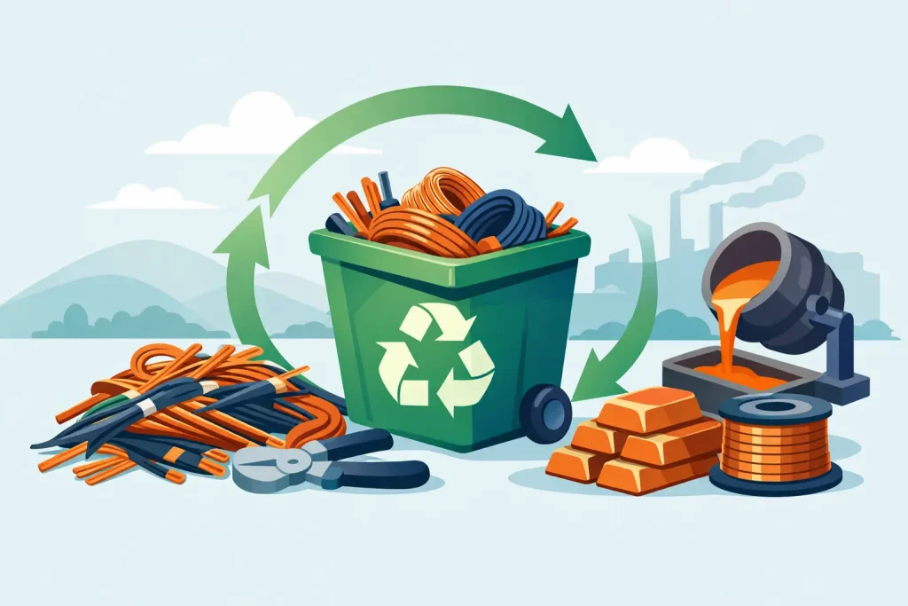How to Recycle Copper Wiring Properly