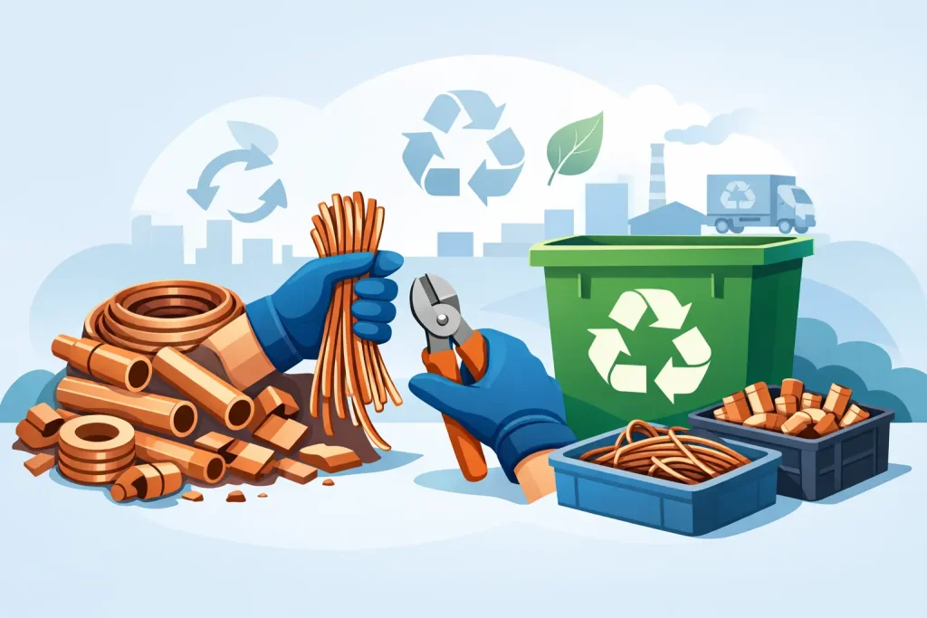 How to Recycle Scrap Copper Properly