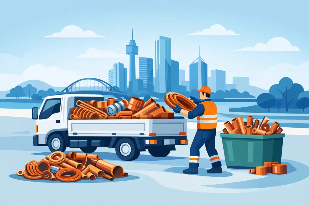 Scrap Copper Pickup Melbourne Made Simple
