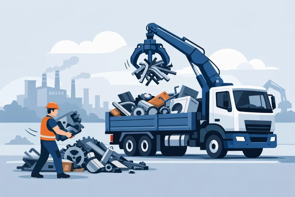 Metal Pickup Service for Fast Scrap Removal